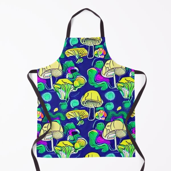 Item preview, Psychedelic Mushroom Pattern designed and sold by SquishStitches.