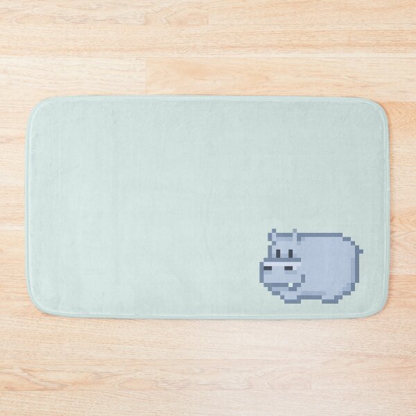Item preview, Chonky Pixel Hippo designed and sold by GraphicBubbleMA.