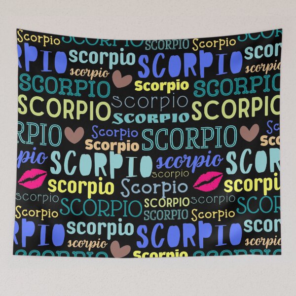 Item preview, Scorpio All Over Pattern designed and sold by Hellofriendco.