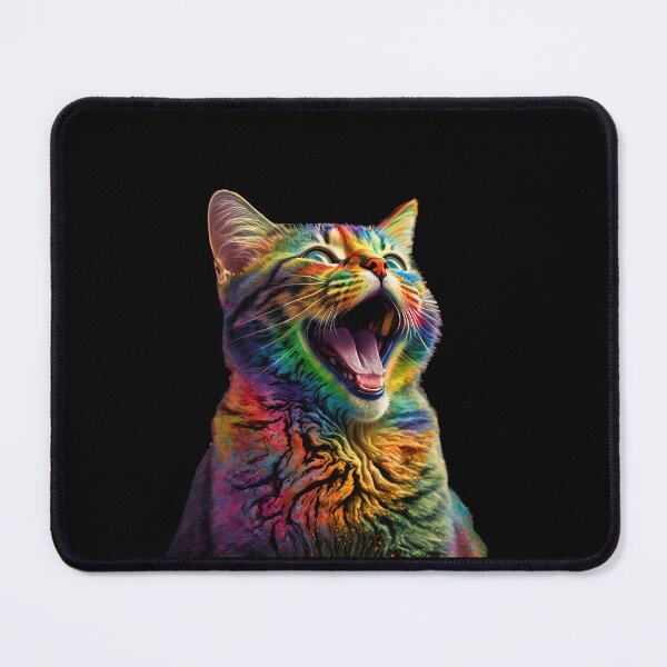 Item preview, Funny cat laughing designed and sold by AnimalArtPhotos.