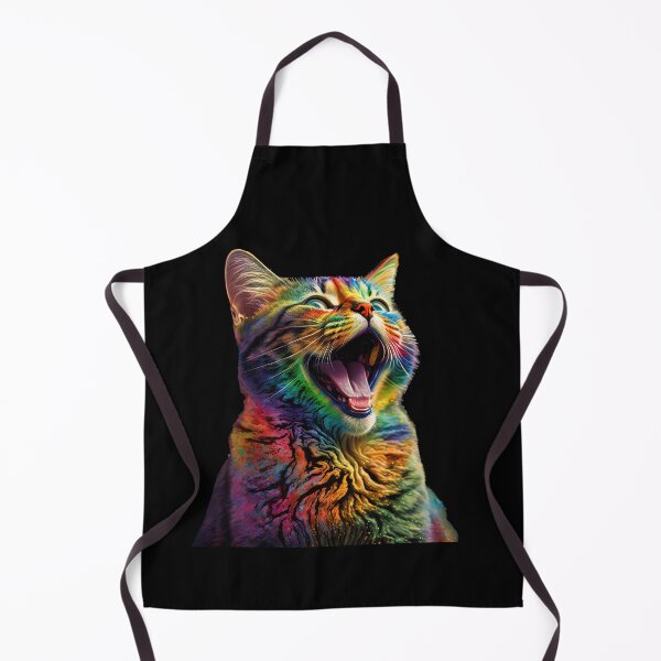Item preview, Funny cat laughing designed and sold by AnimalArtPhotos.