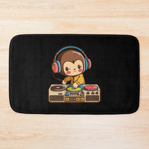 Item preview, DJ Monkey Mashup, the King of the Jungle Jams designed and sold by ultra-cute.
