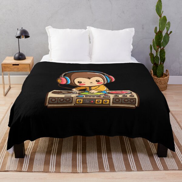Item preview, DJ Monkey Mashup, the King of the Jungle Jams designed and sold by ultra-cute.