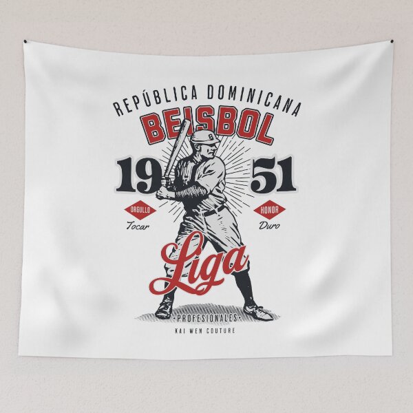 Item preview, Vintage Baseball Republica Dominicana  designed and sold by Kai Wen Designs.