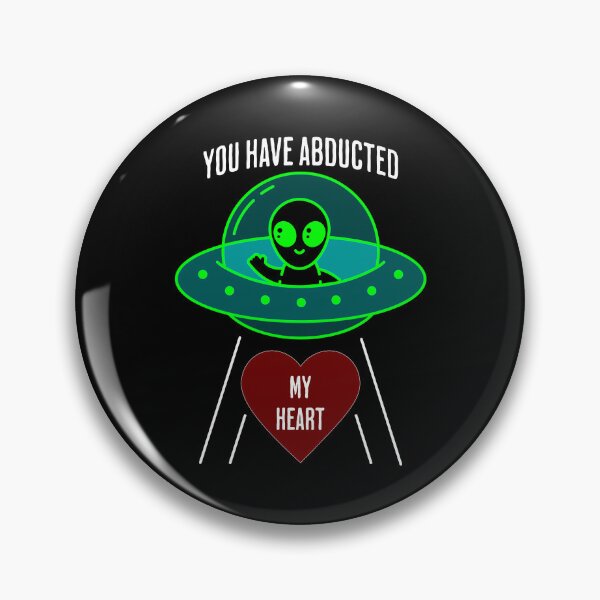 Item preview, Alien, You Have Abducted My Heart, Green and Red designed and sold by artfulnotebook.