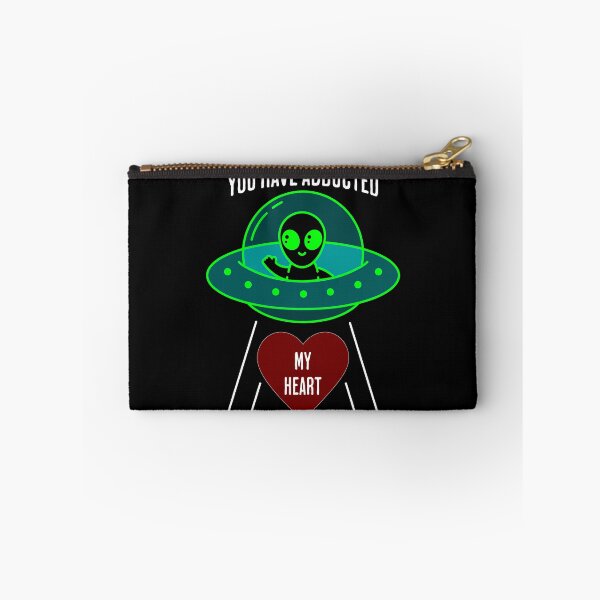 Item preview, Alien, You Have Abducted My Heart, Green and Red designed and sold by artfulnotebook.