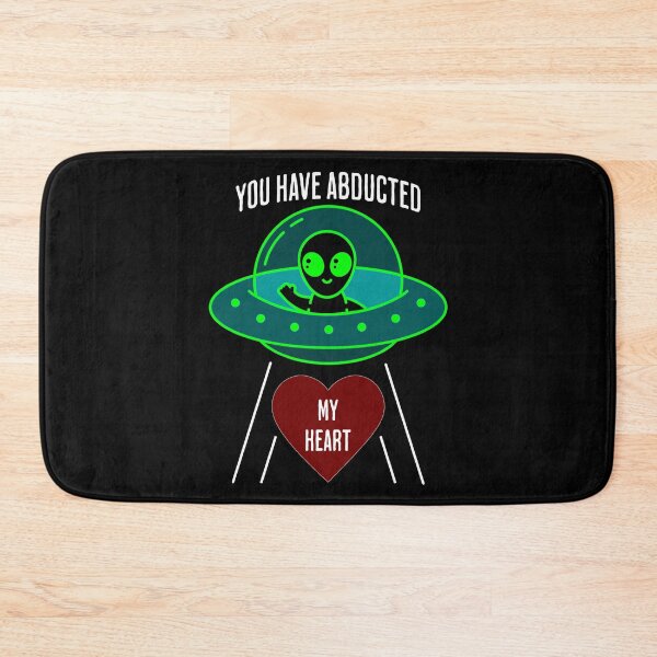 Item preview, Alien, You Have Abducted My Heart, Green and Red designed and sold by artfulnotebook.