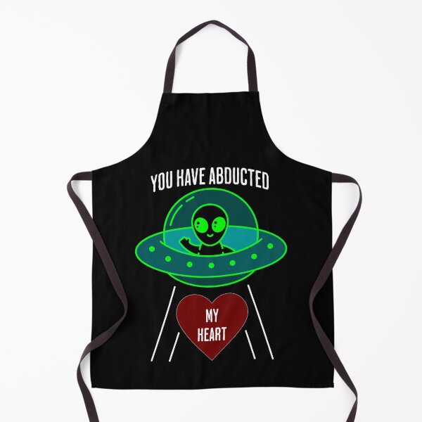 Item preview, Alien, You Have Abducted My Heart, Green and Red designed and sold by artfulnotebook.