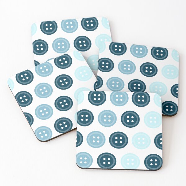 Item preview, Blue Buttons! designed and sold by LapillusDesigns.