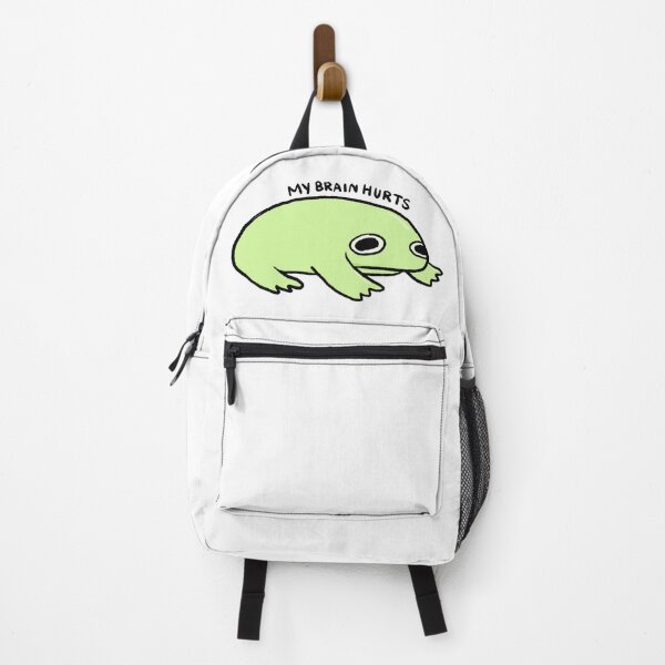 Item preview, My Brain Hurts | Green Frog designed and sold by iristocat.