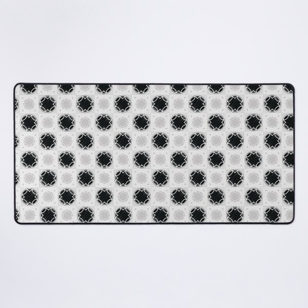 Item preview, Black & White Trendy Sketch Motif Weave Pattern designed and sold by mydeas.