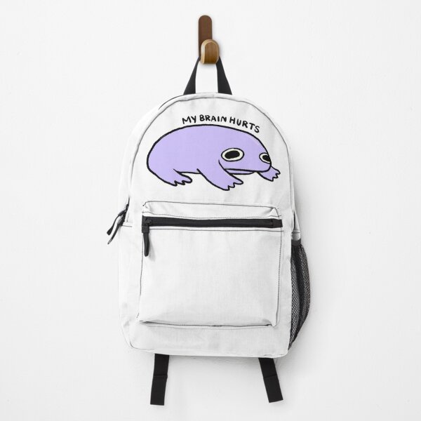 Item preview, My Brain Hurts | Purple Frog designed and sold by iristocat.