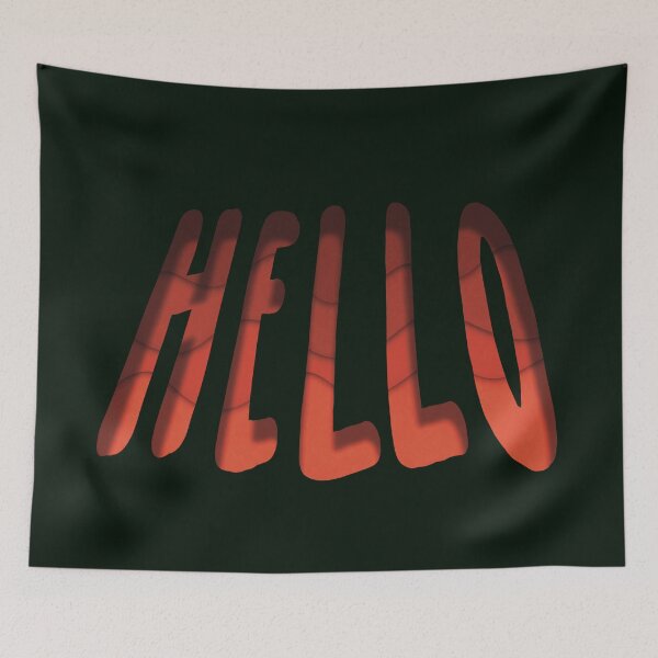 Item preview, HELLO fall back design designed and sold by tristinrose.