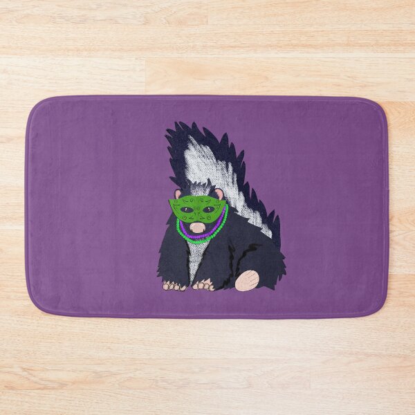 Item preview, Paper craft Mardi Gras skunk designed and sold by BlackSquirrelCC.
