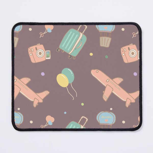 Item preview, Cute Travel elements patterns designed and sold by Janniiz.