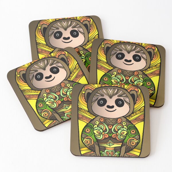Item preview, Psychedelic Mandala Sloth, Slothiness is Bliss designed and sold by 4thAct.
