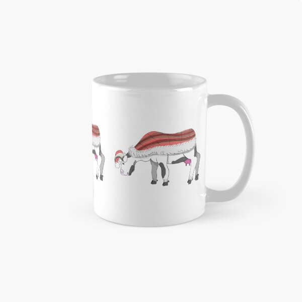 Item preview, Una vaca de Navidad de color 2 designed and sold by TiaDraws.