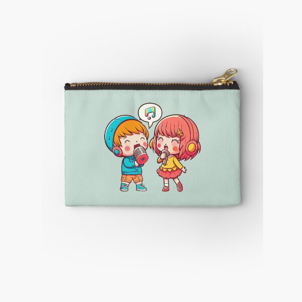 Item preview, The Dynamic Duet, the Boy and Girl who Rock the Mic in a Karaoke Contest designed and sold by ultra-cute.