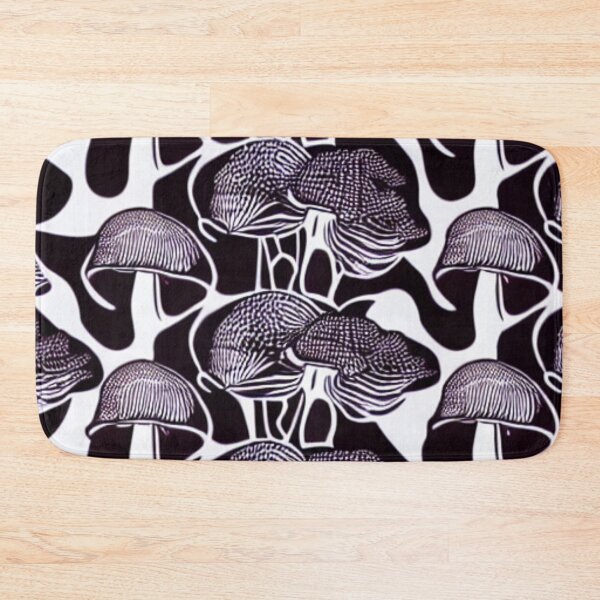 Item preview, Psychedelic Mushroom Pattern designed and sold by SquishStitches.