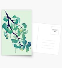 O Ginkgo (in Green) Postcards