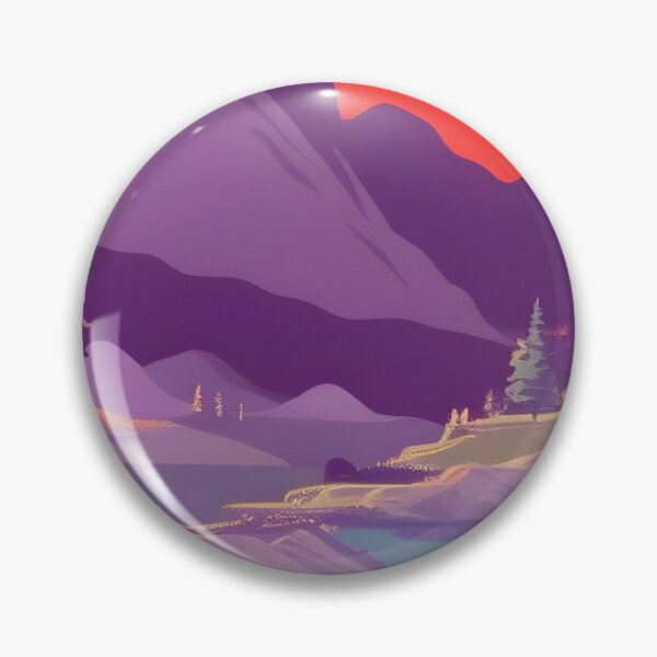 Item preview, Add a Touch of Beauty and Tranquility to Your Life with Our Gorgeous Minimalist Matte Mountain Painting Prints designed and sold by supeart.