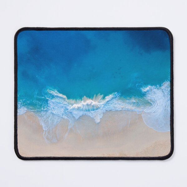 Item preview, Beach - Turquoise Blue - Waves  designed and sold by rosemaryalbo.