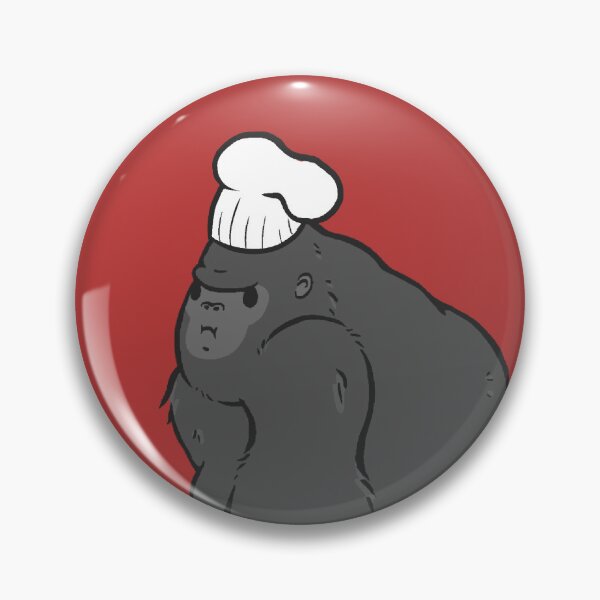 Item preview, Grumpy Gorilla Chef designed and sold by GraphicBubbleMA.