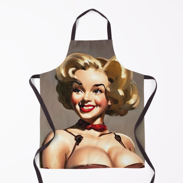 Item preview, Curvy Fun Blond Pinup Girl designed and sold by cutestpinups.