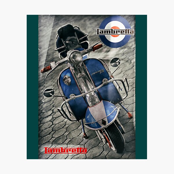 Item preview, Retro Lambretta    designed and sold by BloodyNoseshop.