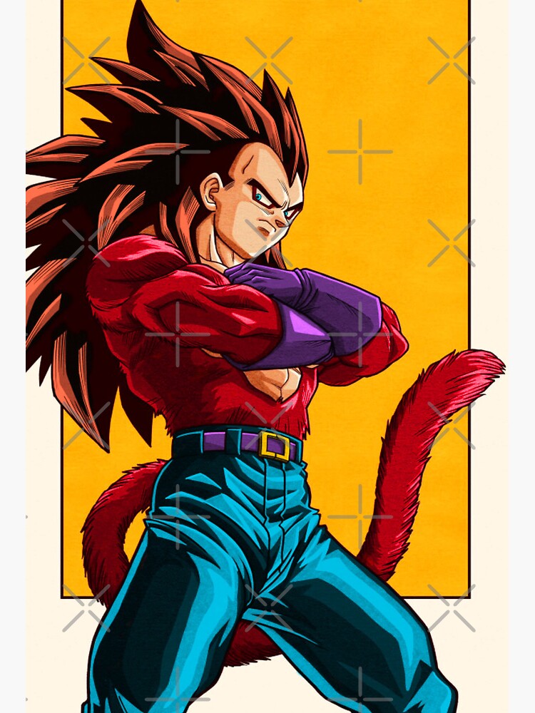 Vegeta SSJ2  Art Board Print for Sale by Anime-Styles