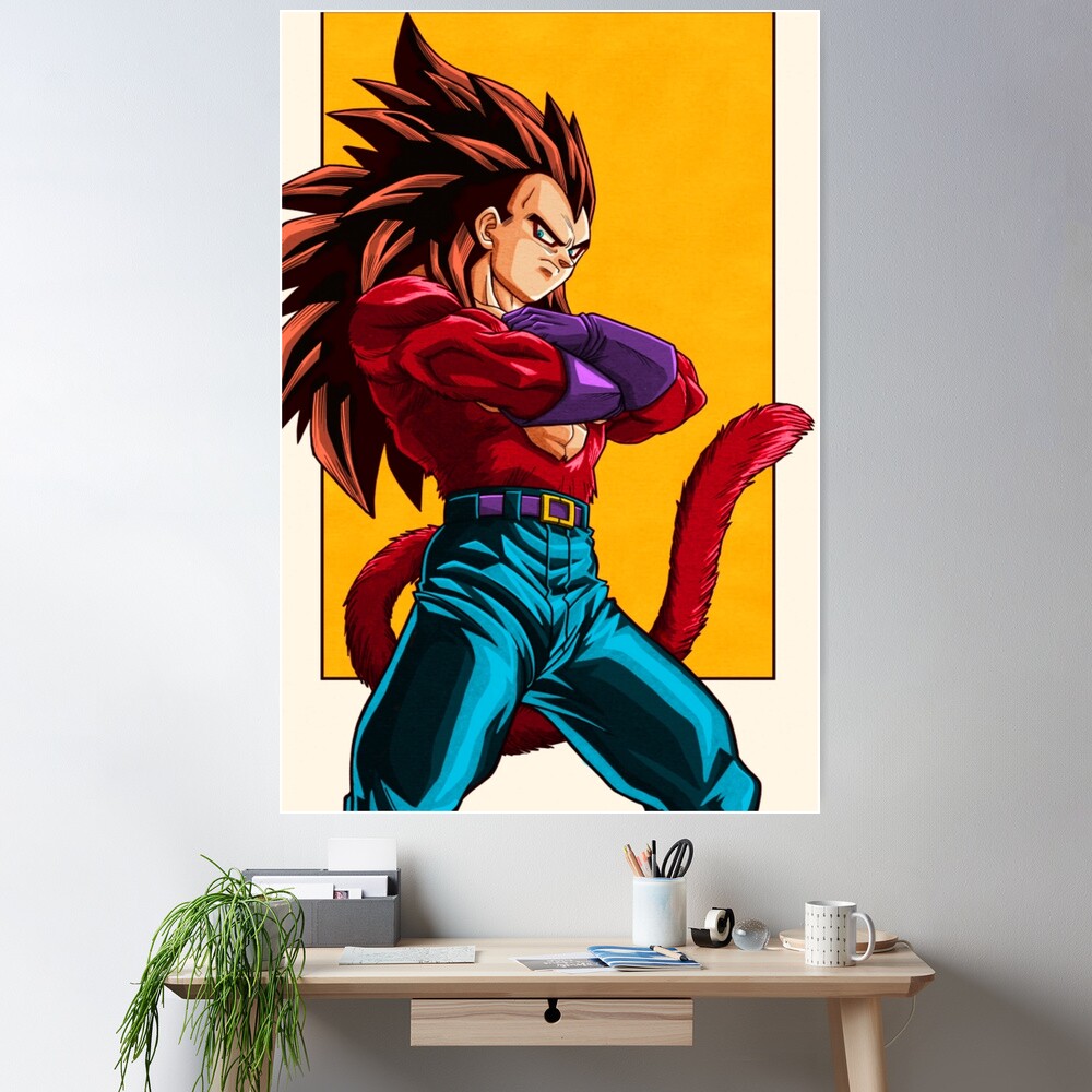 Goku SSJ4 DBGT Poster for Sale by Anime and More