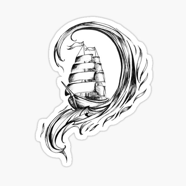 Riding the Storm Sticker