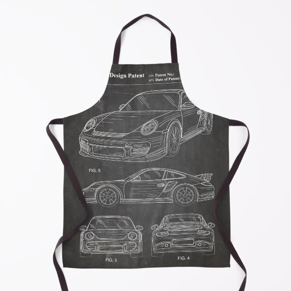Item preview, Porsche 911 Patent - 911 Carrera Art - Black Chalkboard designed and sold by patentpress.