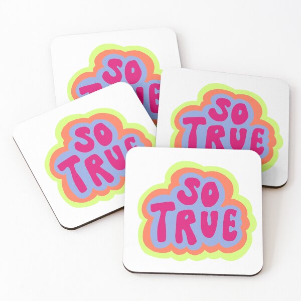 Item preview, So True Sticker designed and sold by 0liveeee.