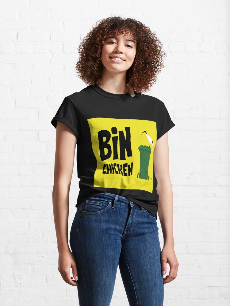 bin chicken shirt button up