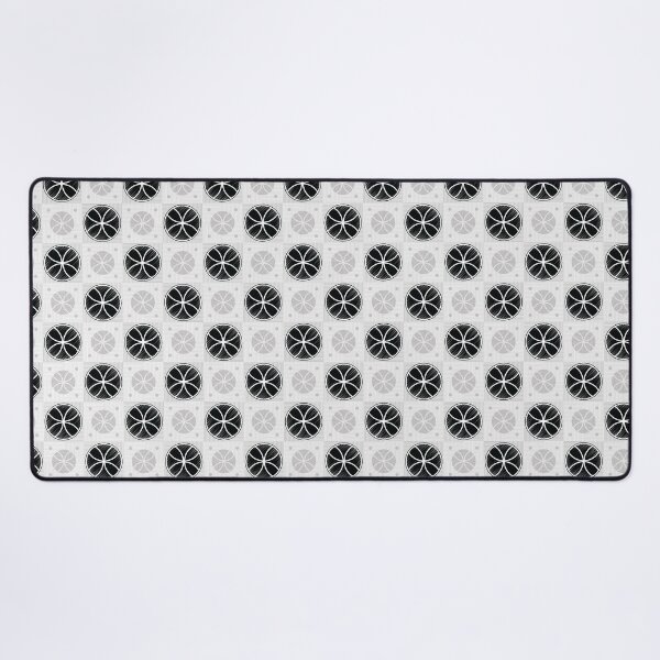 Item preview, Black & White Chic Sketch Motif Weave Pattern designed and sold by mydeas.