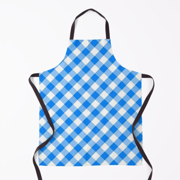 Item preview, Blue, light blue and white checkered pattern designed and sold by Donkey's Salad.