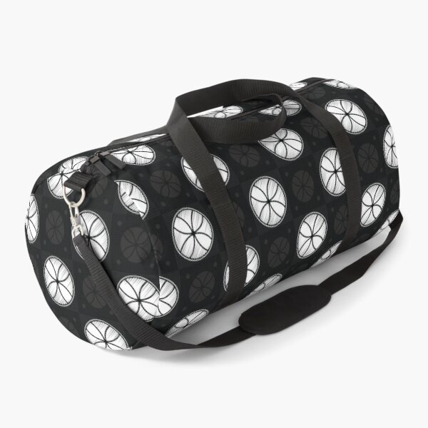 Item preview, White & Black Chic Sketch Motif Weave Pattern designed and sold by mydeas.