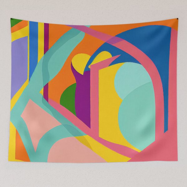 Item preview, Pop art Abstract painting by Onoiko designed and sold by Onoiko.