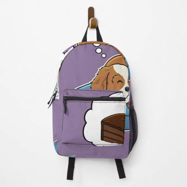 Item preview, Cavalier King Charles Spaniel dreaming about Chocolate Cake and Milk designed and sold by FinlayHolden.