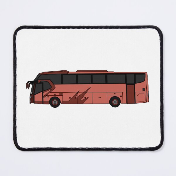 Item preview, Bus cartoon illustration designed and sold by Misscartoon.