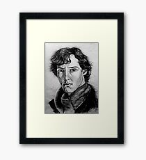 Sherlock Framed Print