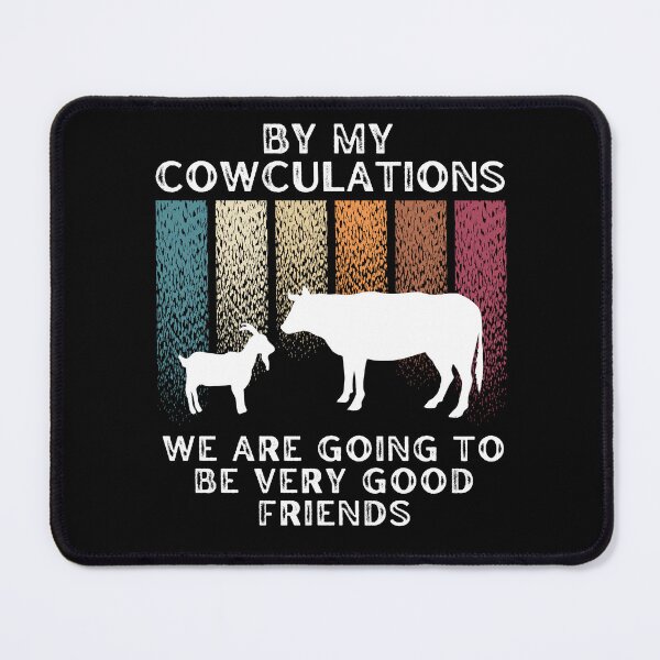 Item preview, The Farm cow and the goat " By my Cowculations" Calculations designed and sold by FarmsteadAcers.