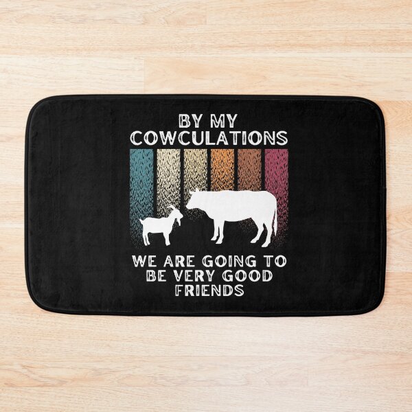 Item preview, The Farm cow and the goat " By my Cowculations" Calculations designed and sold by FarmsteadAcers.