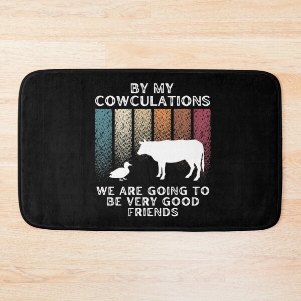Item preview,  The Farm cow and the duck " By my Cowculations" Calculations designed and sold by FarmsteadAcers.