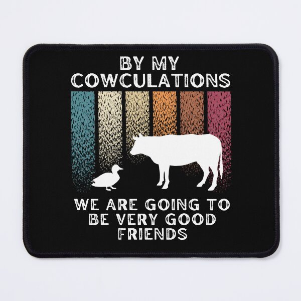 Item preview,  The Farm cow and the duck " By my Cowculations" Calculations designed and sold by FarmsteadAcers.