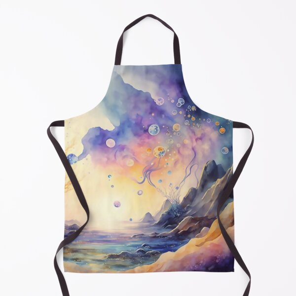 Item preview, Magical Landscape Watercolor, Fantasy Abstract designed and sold by Orianah.