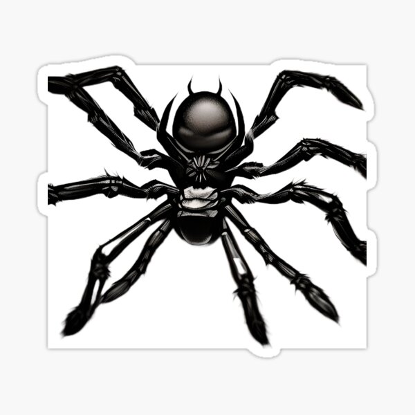 Item preview, Realistic Black Spider designed and sold by BeansHotTees.
