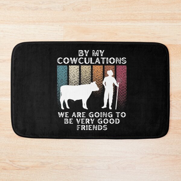 Item preview, The Farmer and the cow "By my Cowculations" Calculations designed and sold by FarmsteadAcers.