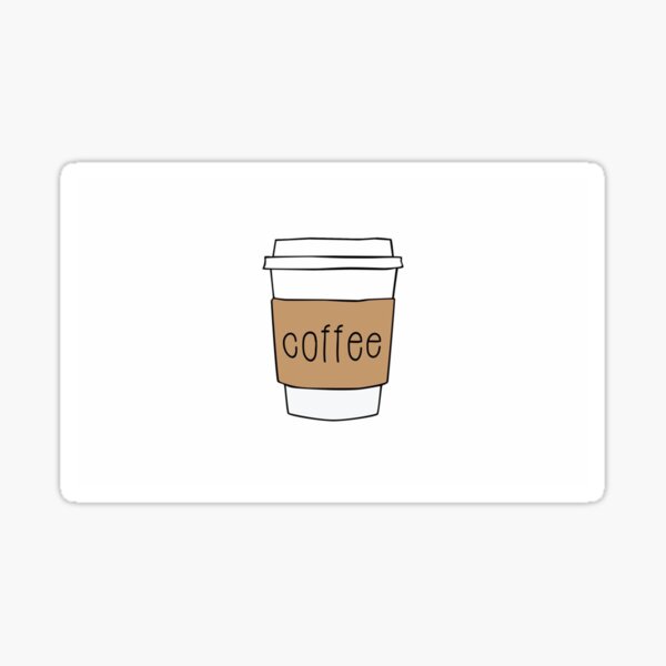 "Coffee Cup" Sticker for Sale by KaiLawrence Redbubble